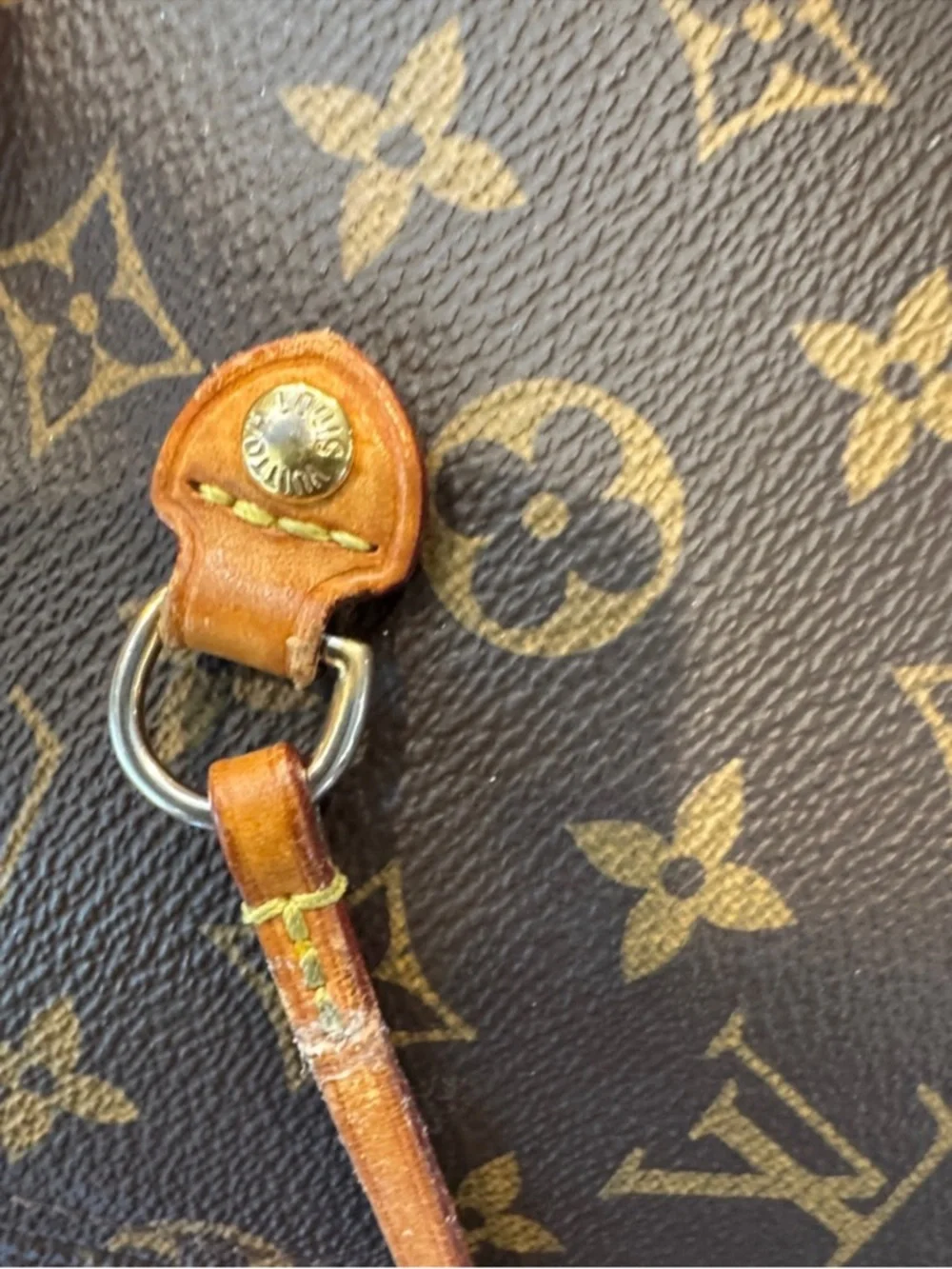 Authentic Louis Vuitton Neverfull MM bag with pink interior - Picture 8 of 14